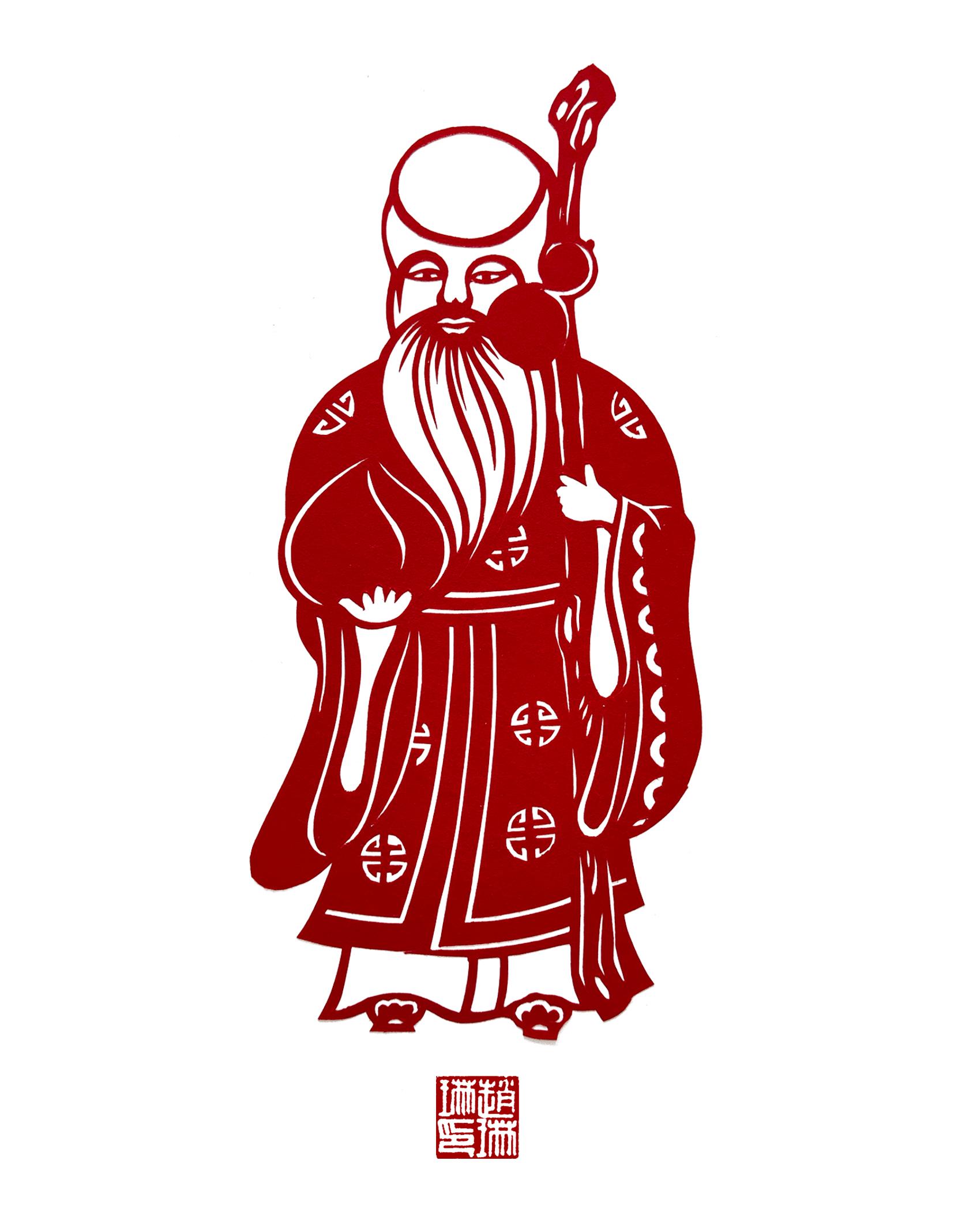 表达长寿的剪纸有哪些? - 知乎