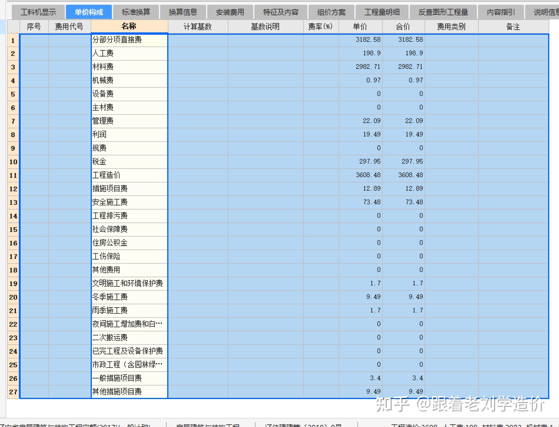 “综合单价”与“全费用综合单价”有什么区别？ - 知乎