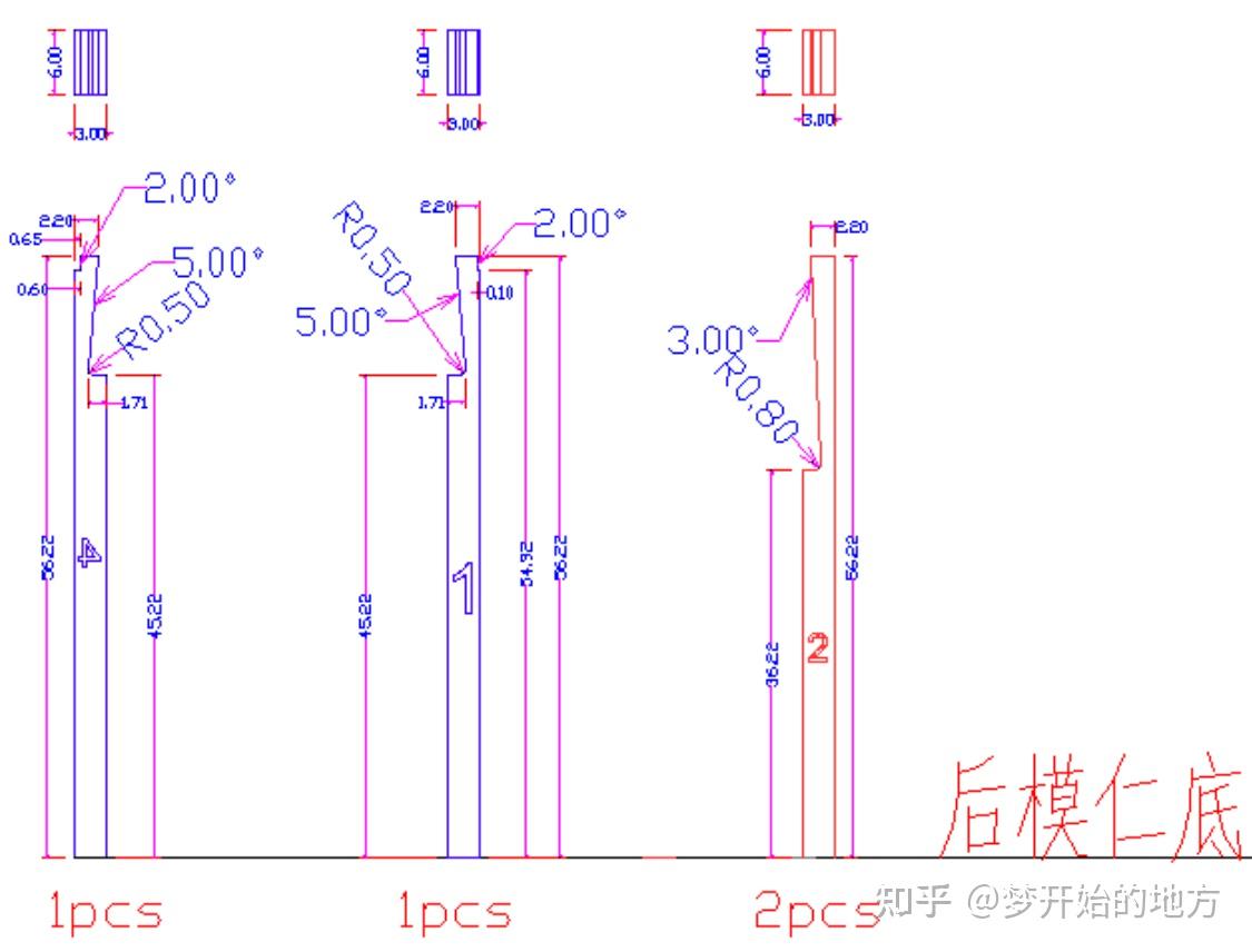 塑胶模具设计:初学者必须要懂的2D出图标注,你学到了吗 - 知乎