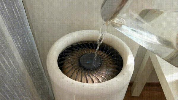 太方便能直接从顶部倒自来水的蒸发型加湿器好用吗