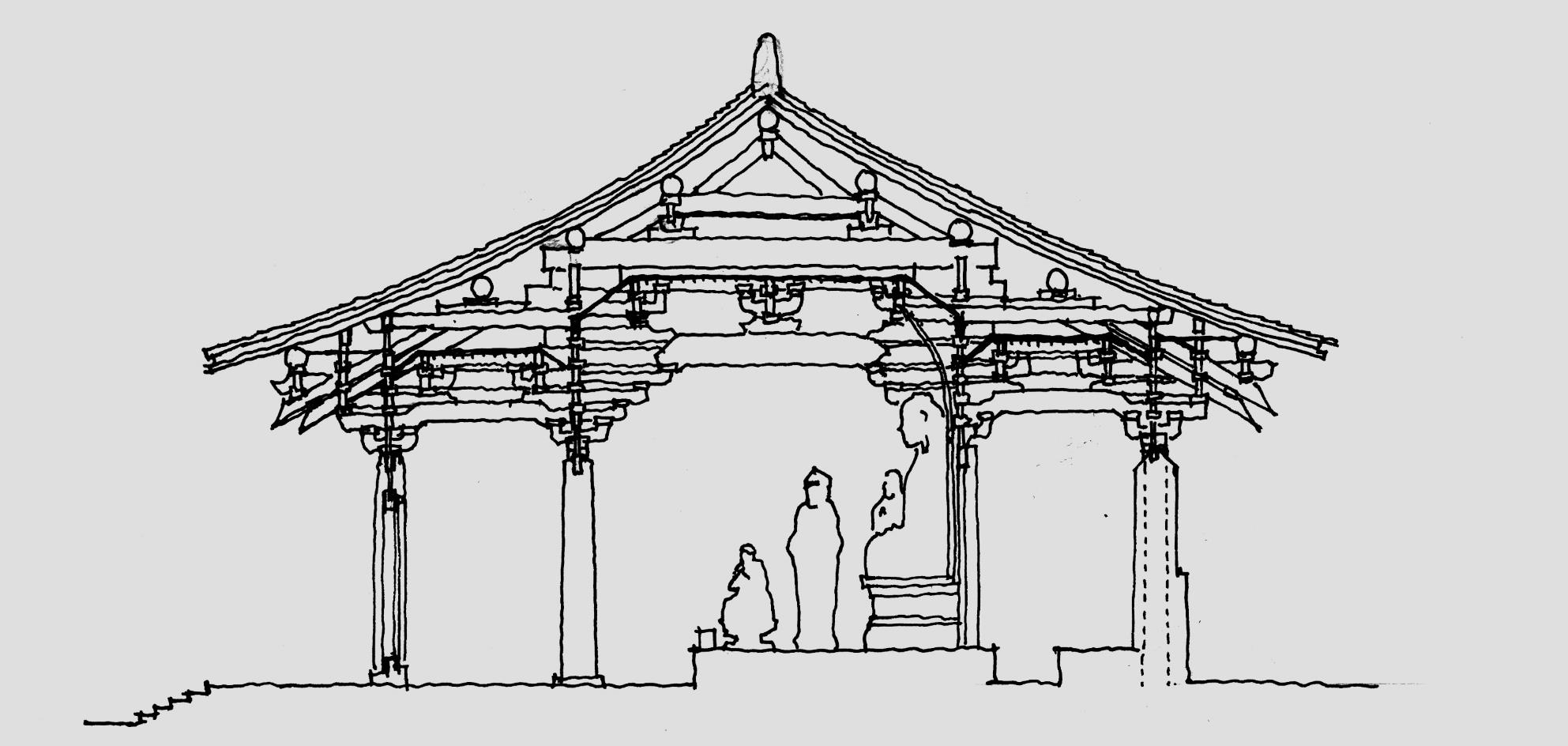 【建筑史手绘】佛光寺