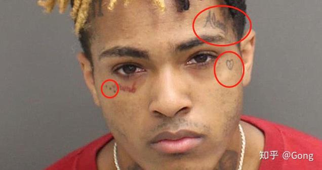 xxxtentacion都有哪些纹身