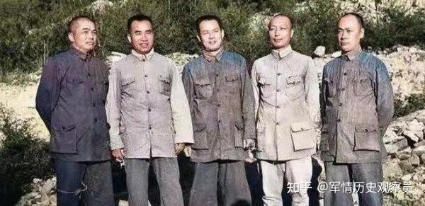 开国五大伟人的合影 新中国五大伟人合照 建国七大伟人照片