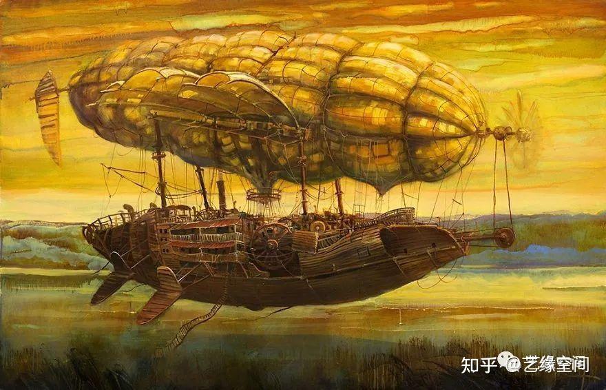 绘画欣赏】国外艺术家的21张幻想油画，脑洞大开宛如动漫世界！ - 知乎