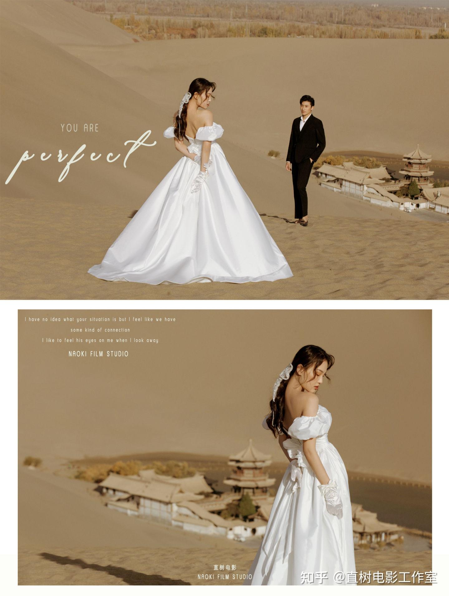 敦煌旅拍定格西域沙漠的金色爱情