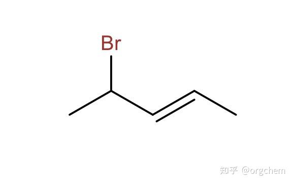 4溴2戊烯的結構式怎麼寫