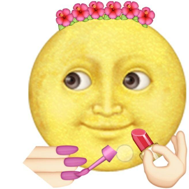 黑脸月亮和黄脸月亮 两个emoji表情 分别是什么意思 有什么区别 Emoji大全 Emoji百科 If