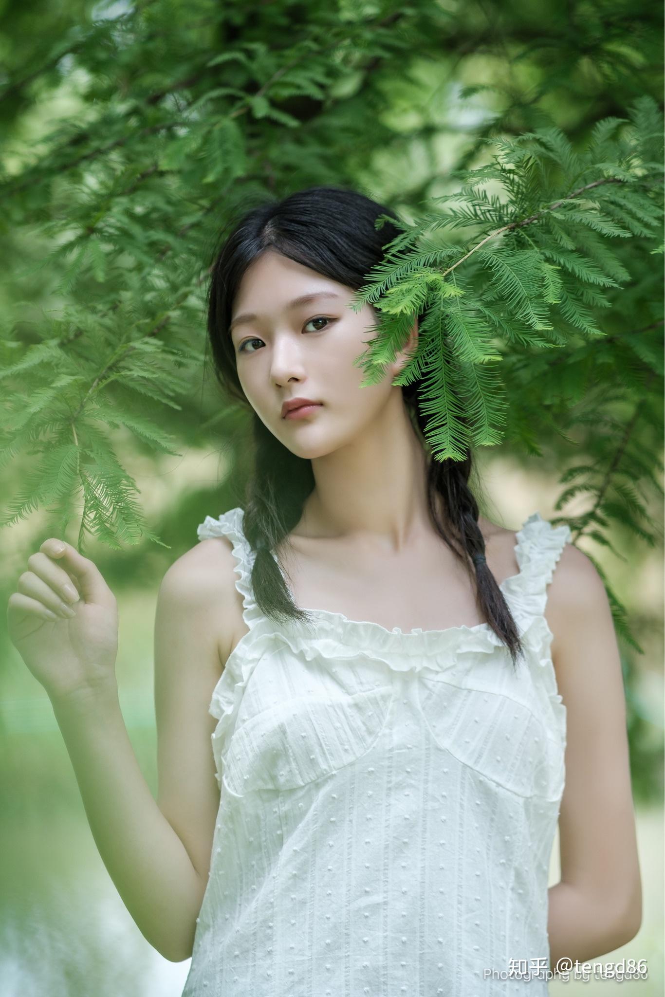 上海约拍写真森系少女写真7月客片