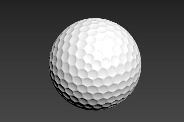 沐风老师3dmax高尔夫球建模教程