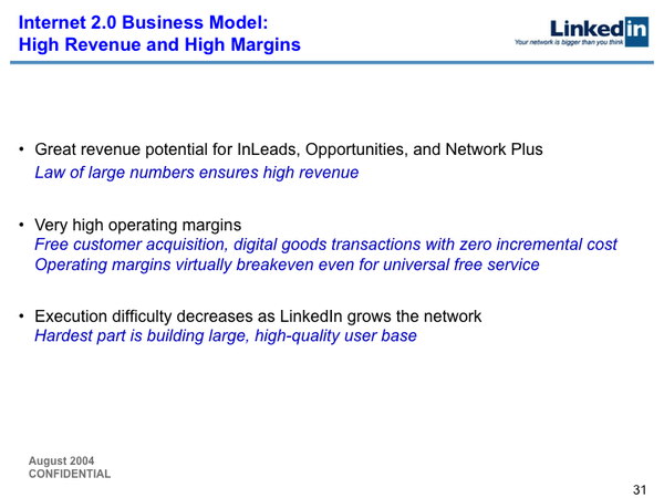 深入探索linkedin当年的商业计划书 知乎