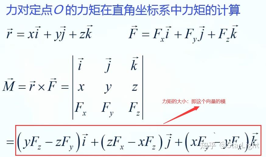 力矩的大小、方向及相关说明 - 知乎