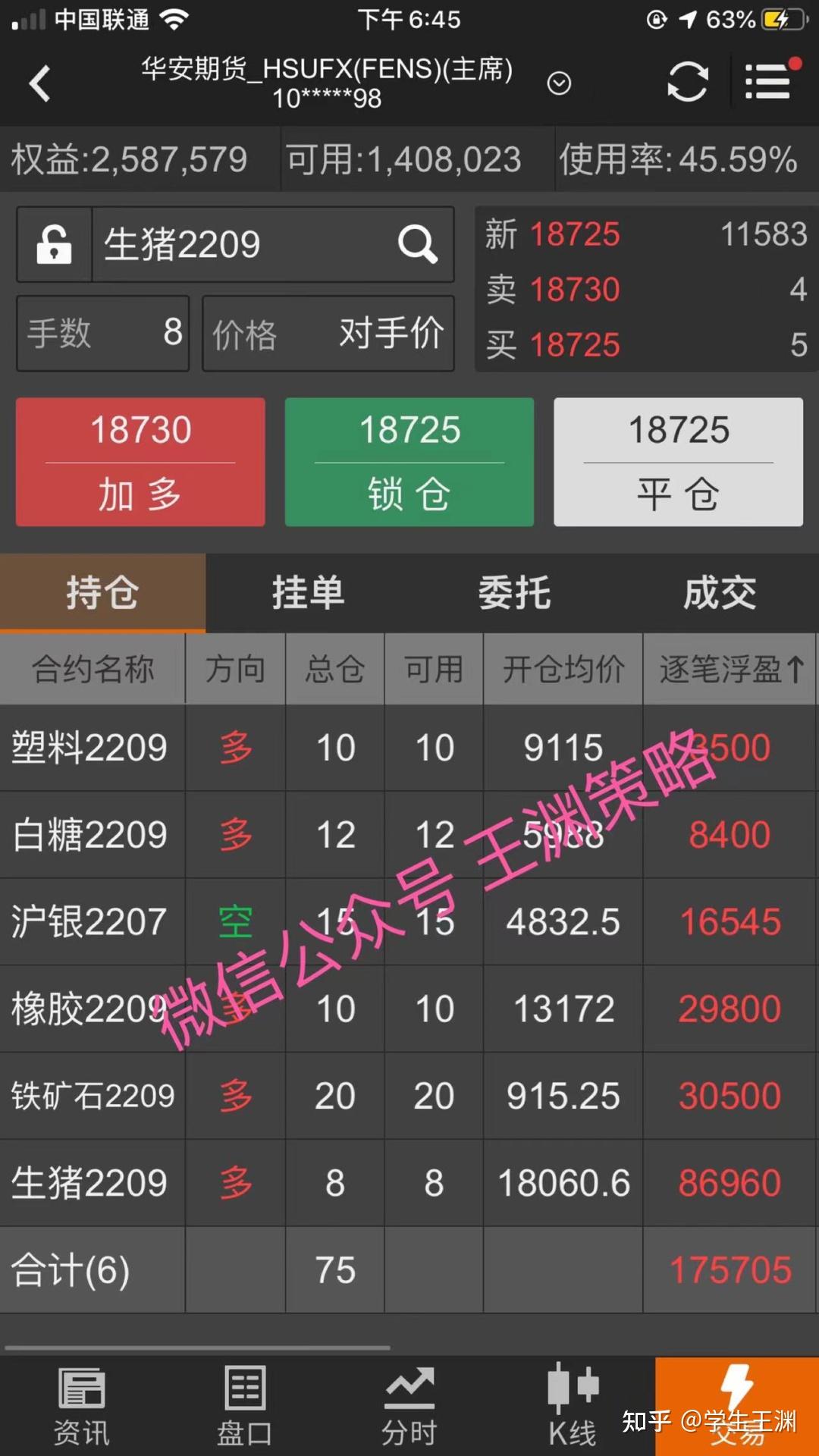 全职期货交易员200万实盘账户每日持仓展示及复盘6月9日