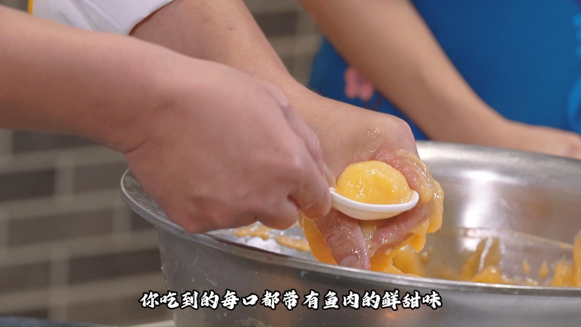 乐从荔园鱼腐纯鲮鱼肉手打老人小孩都爱吃