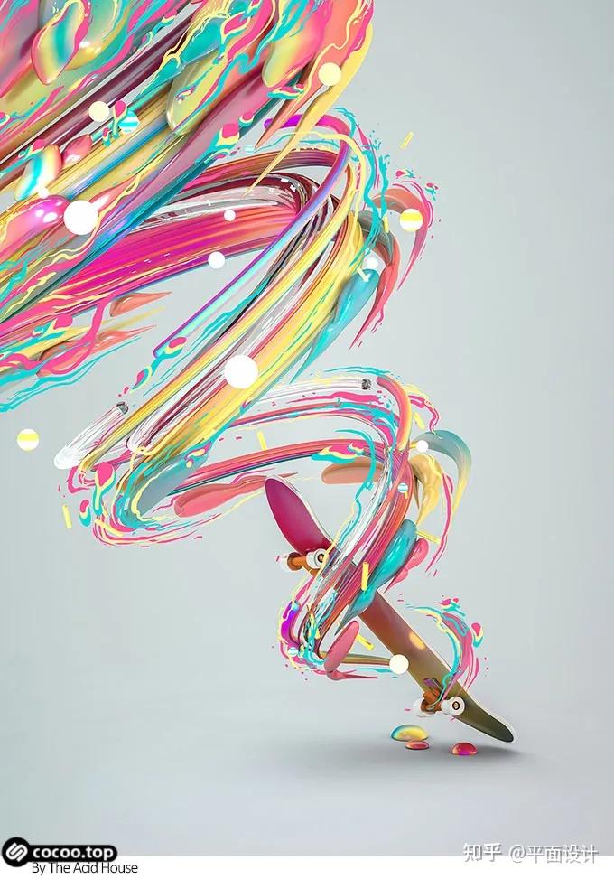 奇思妙想的图形设计！错视法！