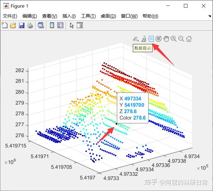 如何提取Matlab可视化图像窗口Figure中的坐标信息 - 知乎