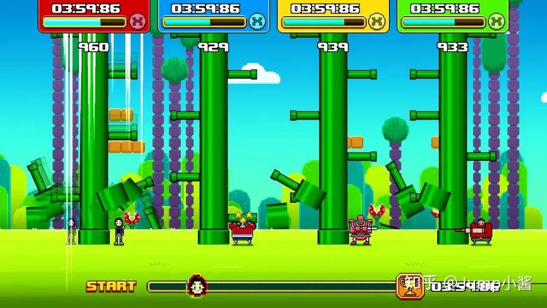 疯狂伐木工 timberman vs