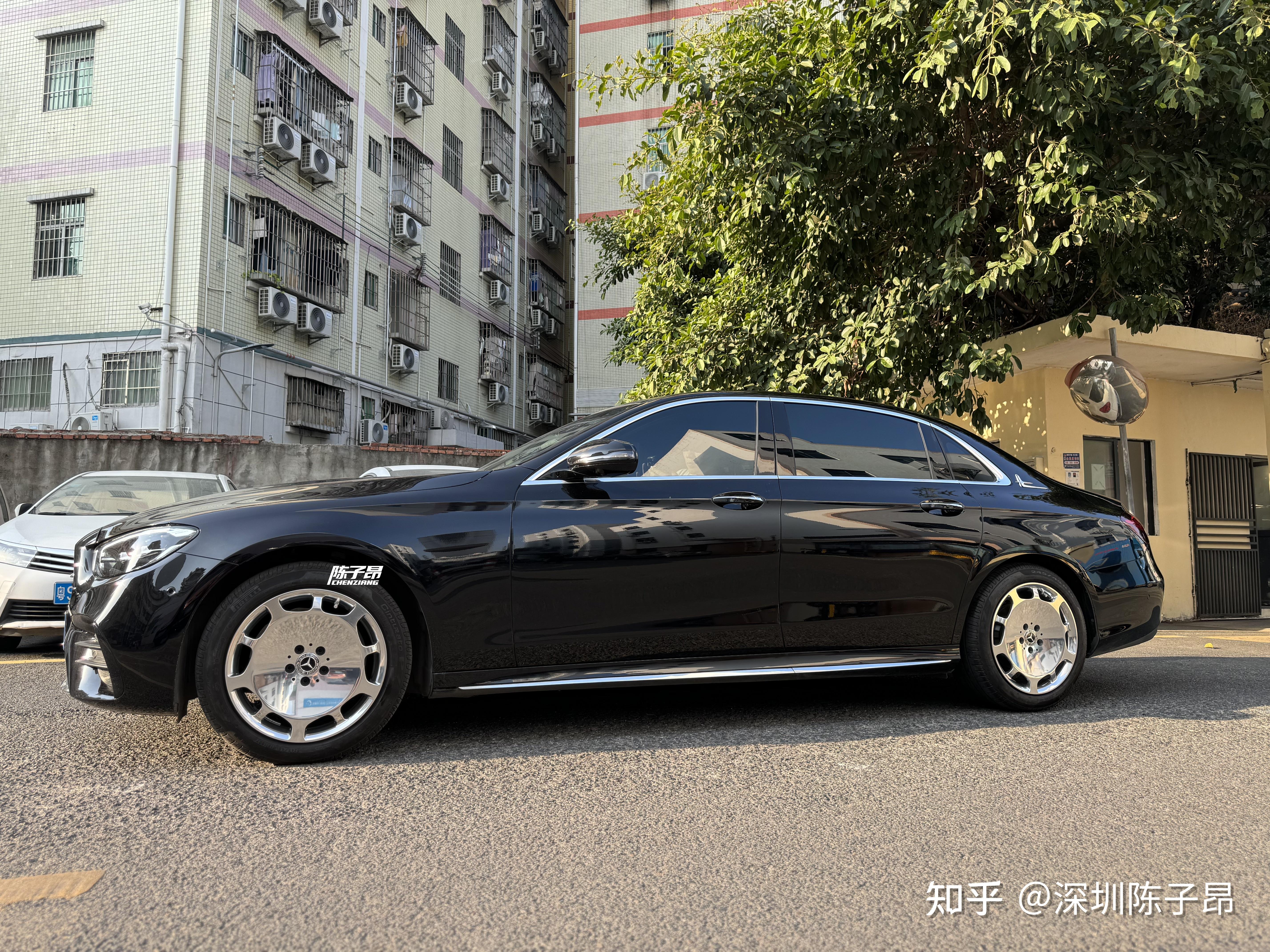 气质直接拉满! 奔驰e升级精抛18寸大饼轮毂 - 知乎