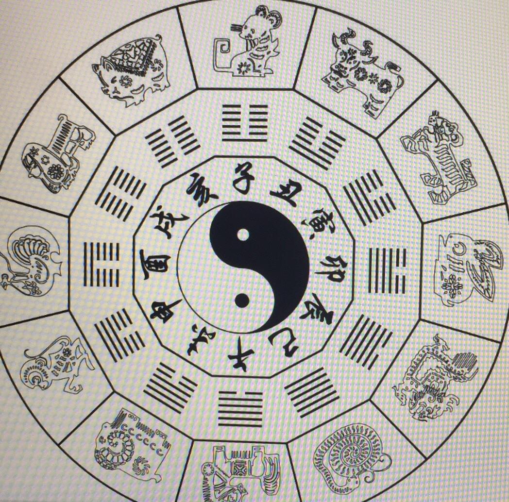 关于十二生肖八卦图? - 知乎