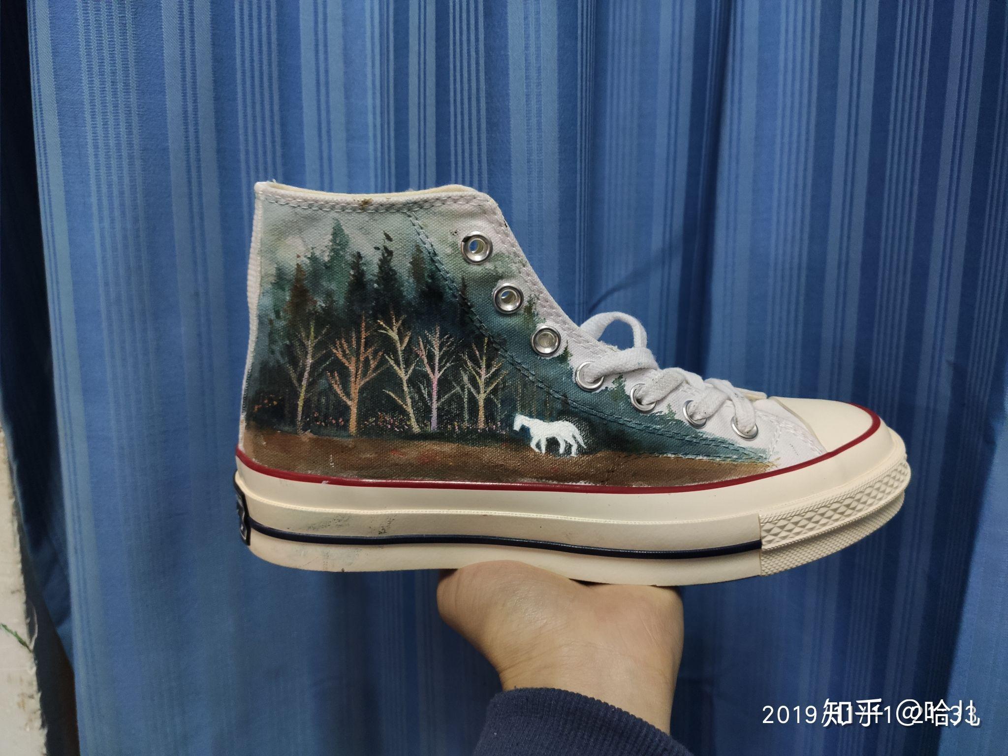 淘宝上有没有专门给鞋子涂鸦绘画的店铺? - 知乎