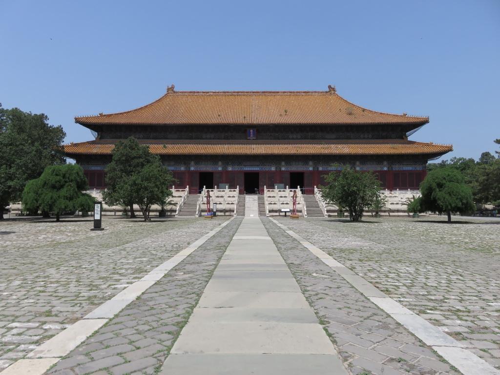 [图说]古今影像大明十三陵--六,明成祖永乐帝朱棣长陵之绝世的楠木大