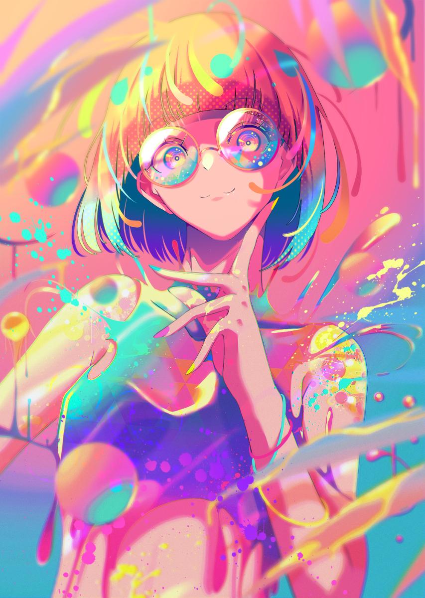 画师mikapikazo配色花里胡哨但是为了什么那么好看