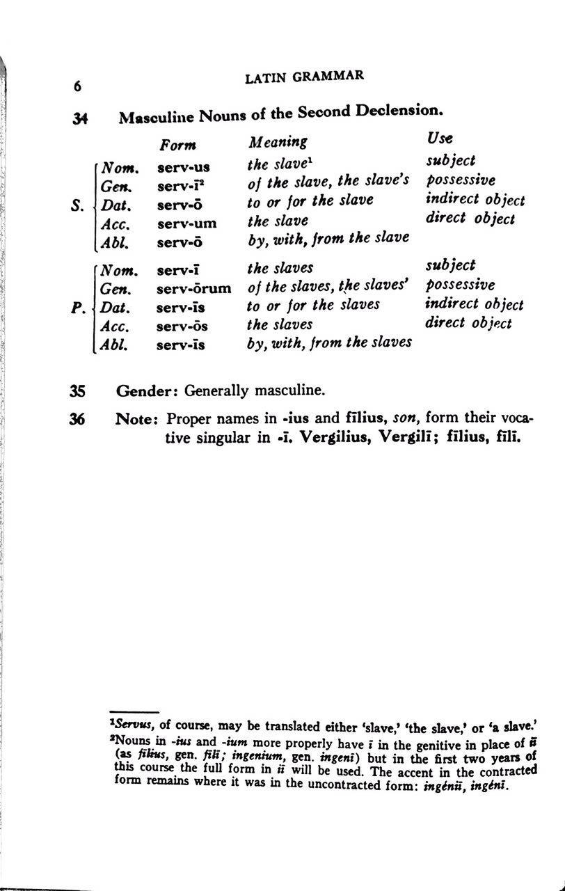 henle拉丁语第二课翻译