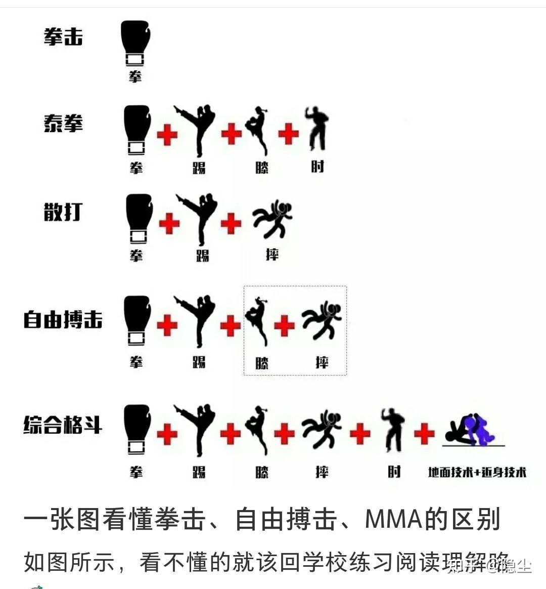 自由搏击和踢拳有什么区别? - 知乎