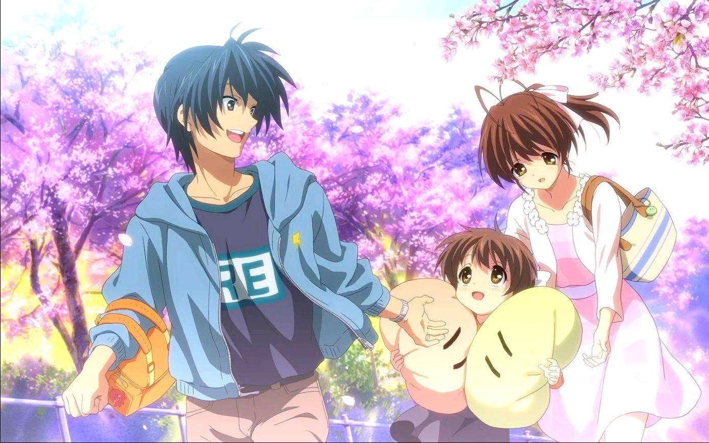 动漫壁纸 美图 Clannad 知乎