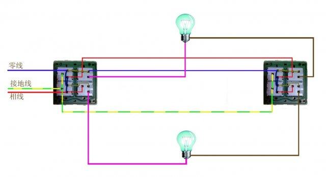 两个开关控制一个灯怎么接？一个灯接两个开关怎么接？实用电工知识 知乎