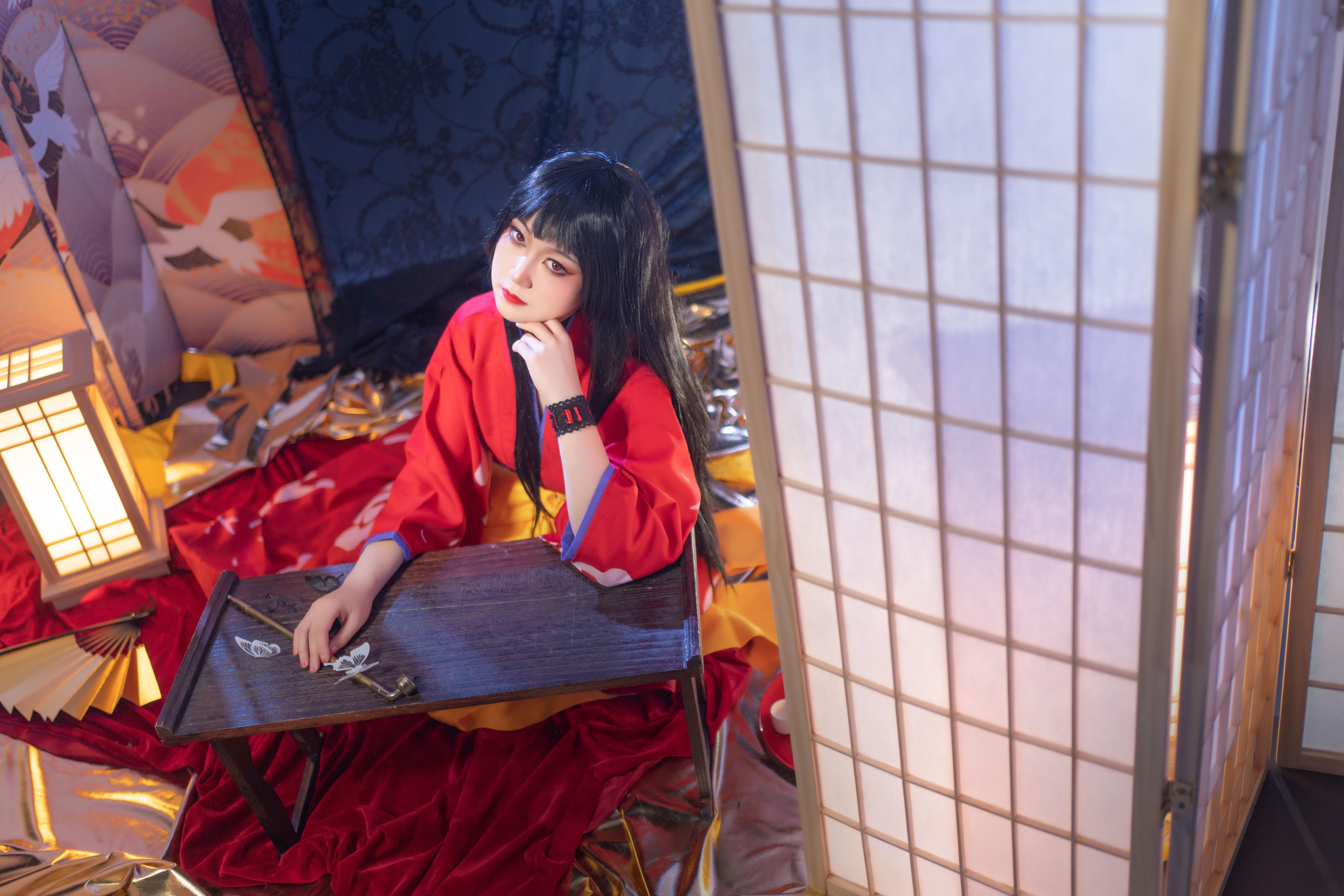 四月一日灵异事件簿壹原侑子cosplay