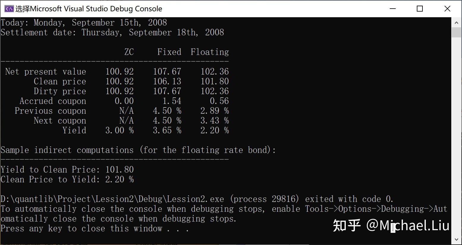 Quantlib 如何使用？含示例 知乎