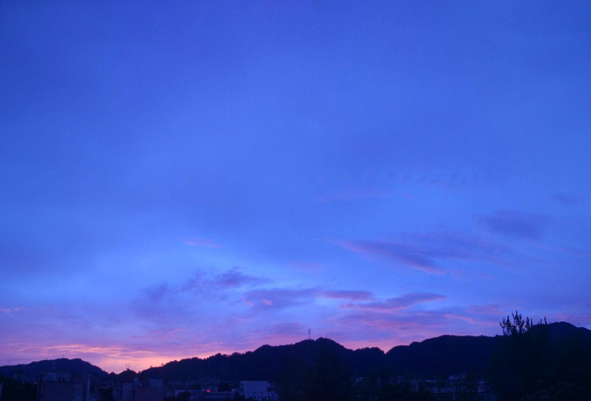 喜欢各种天空的图片是什么心理