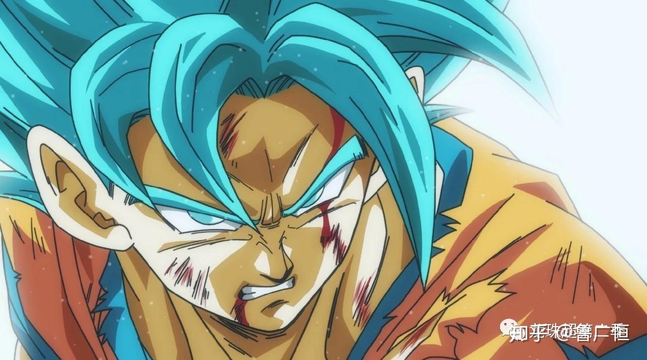 龙珠图集悟空各种形态的愤怒表情