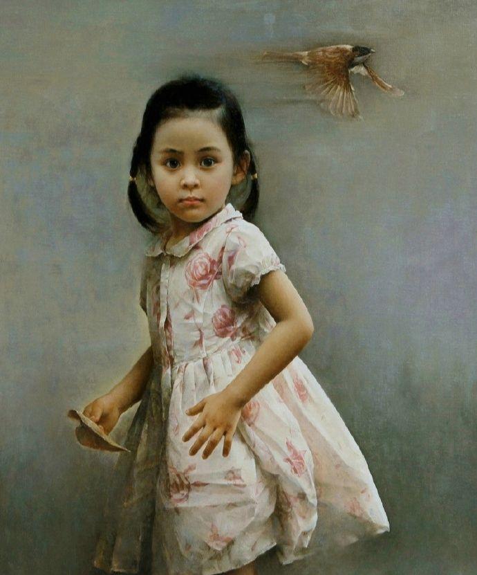 笔法细腻、生动传神——田小平女性人物油画绘画欣赏- 知乎