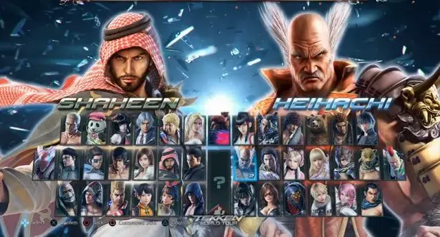 最新格斗游戏的选人界面哪款游戏可以代表这个时代的最高特效