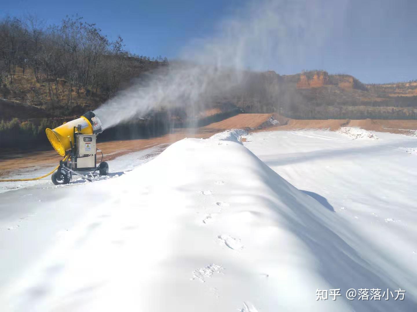 可移动室外造雪机人工造雪机供应炮式造雪机