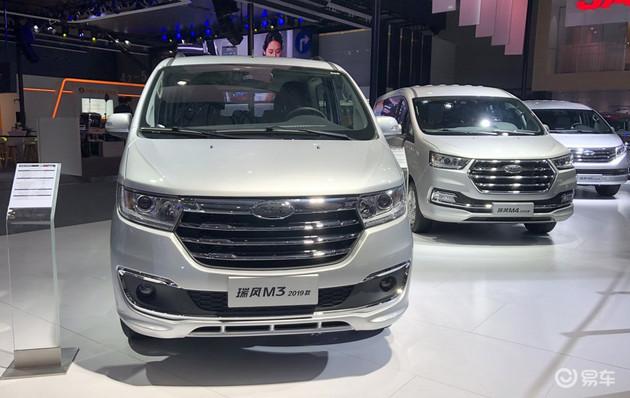 2018广州车展江淮新款瑞风m3上市售价658898万元