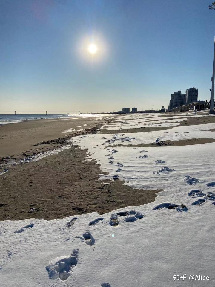 你见过冬天雪后的海边吗 知乎