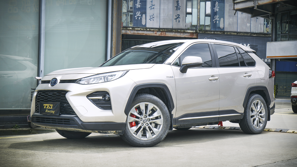 suv可以升级刹车?丰田威兰达改装tei racing刹车套装,案例欣赏
