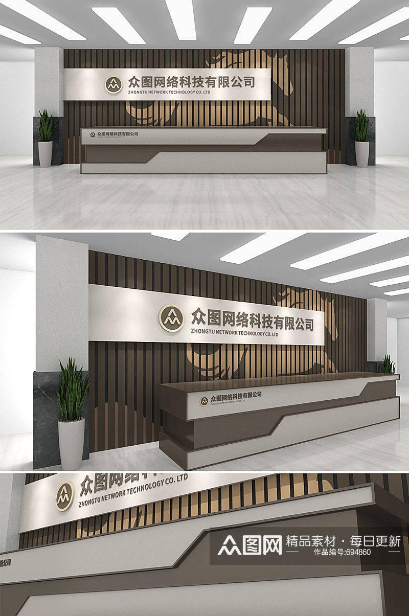 公司入口大门形象墙创意设计图片 - 知乎