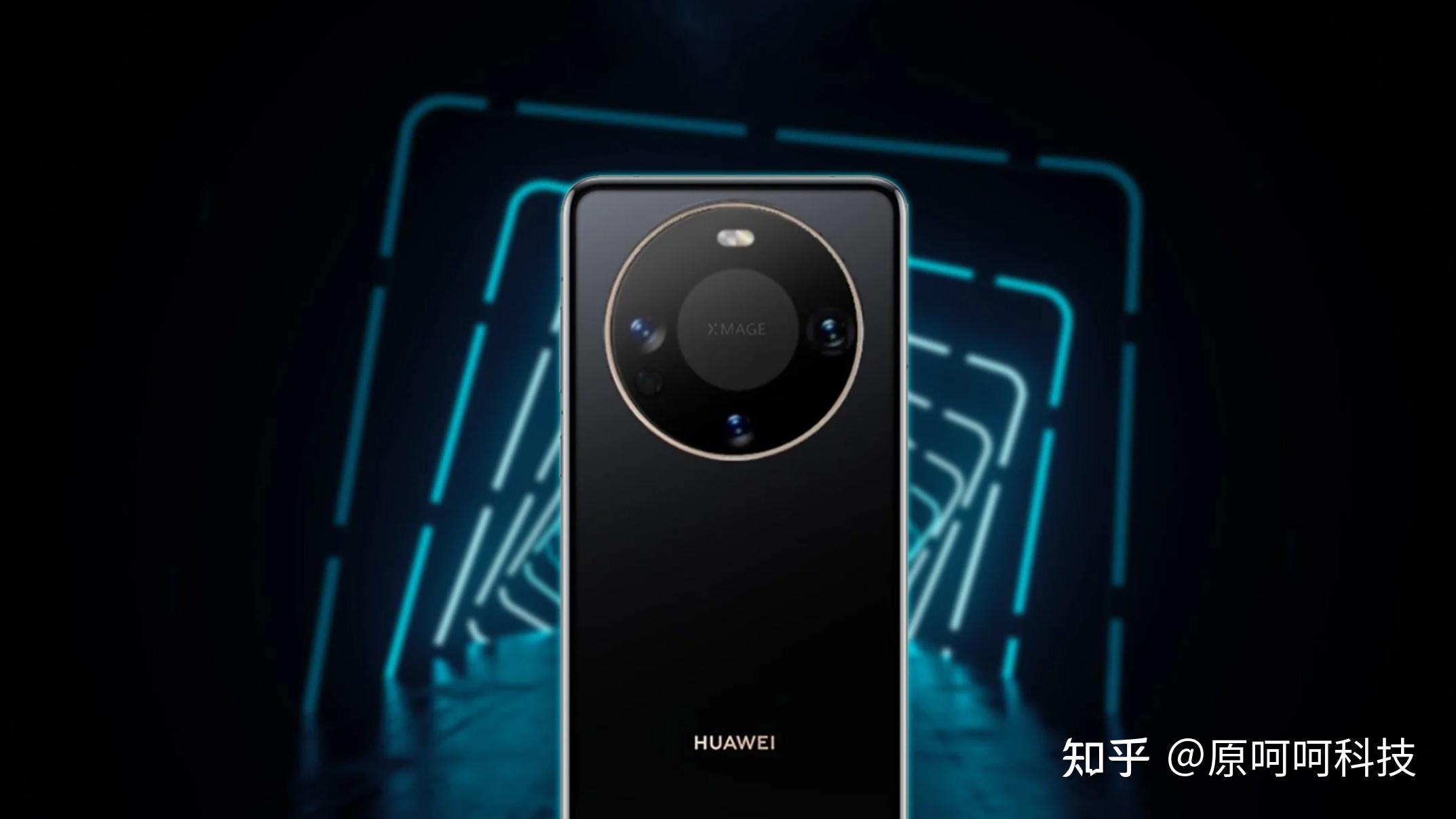 据透露,华为 mate 60 将采用圆形摄像头岛设计.