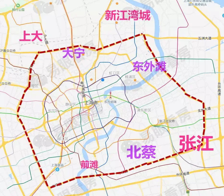 单价5万能买到中环上海中环沿线最全的置业攻略来了