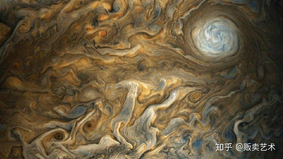 nasa朱诺号拍摄木星表面