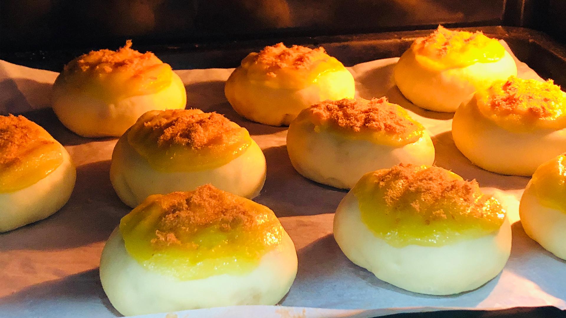 教你不用烤箱做出蓬松暄软的面包饼详细步骤全在这做法简单