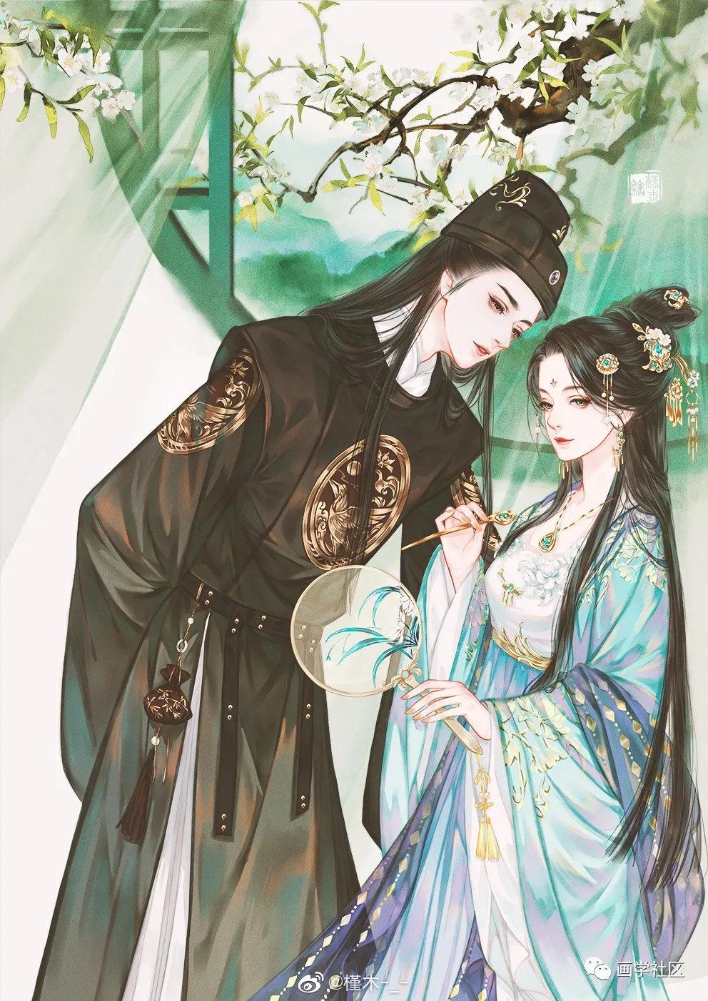 有哪些好看而走心的古风插画? - 知乎