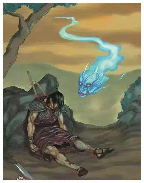 长二三尺,袒身,而目在顶上,走行如风,名曰魃,所见之国大旱,赤地千里