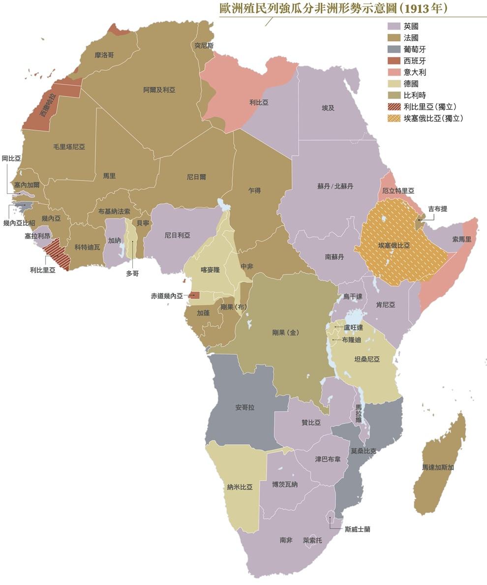 1936年非洲地图图片