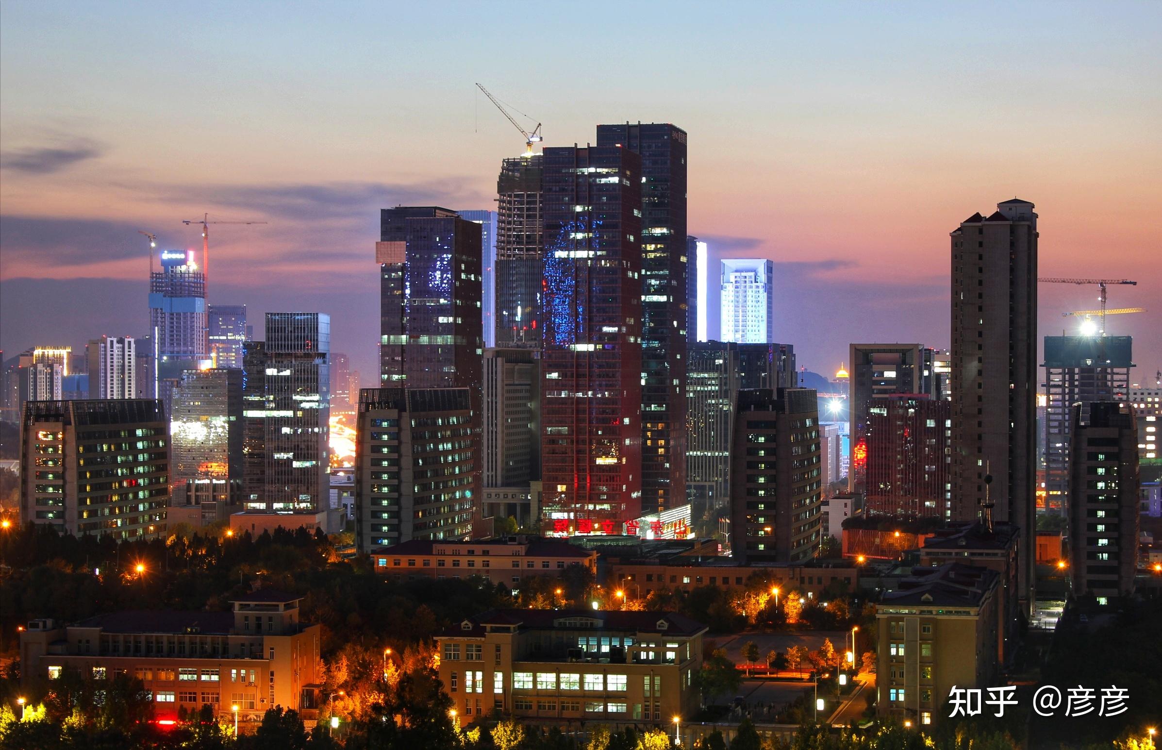 在泰安如何能花最少的钱俯瞰城市夜景