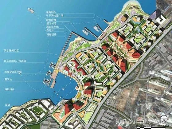 规划案例 | 基于城市肌理解读滨水步行可达性、 城市滨水区更新 - 知乎