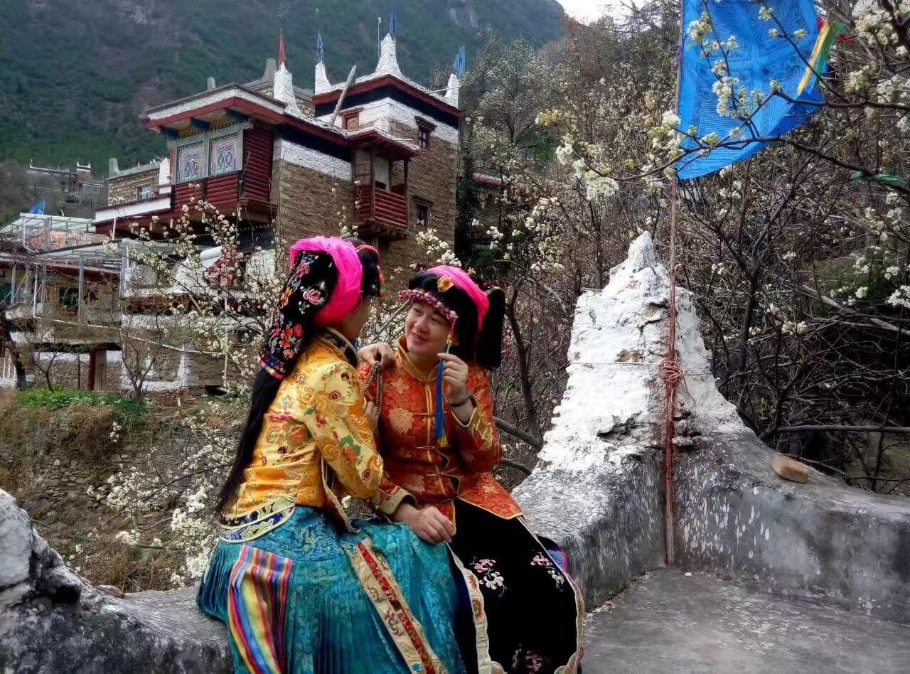 甘孜藏族一美女-麻辣摄影-麻辣社区